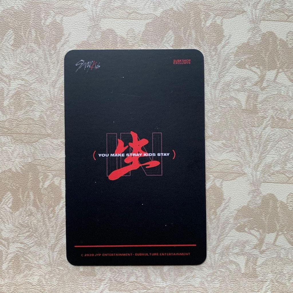 [USED] StrayKids Felix Subk Shop Stray Kids INsei Trading Card