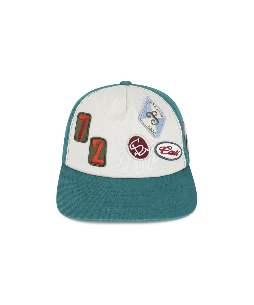Sseonleobeutueo Multi Patch Trucker Cap Green