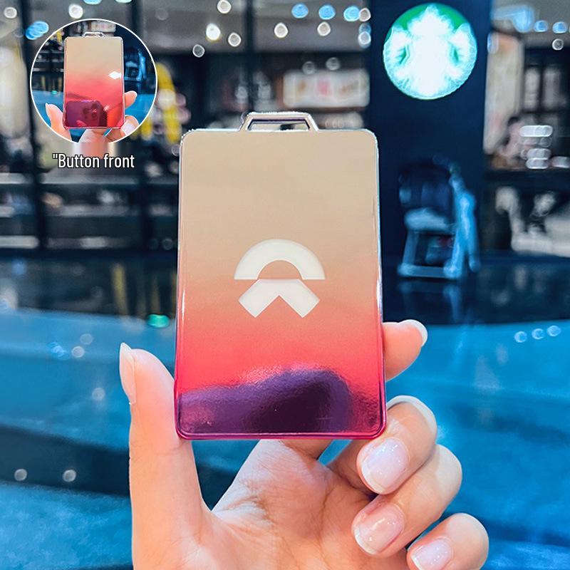 NIO Car NFC Key Card Case: ES6/ES8/EC6/ET5 Protective Shell with Women's Buckle
