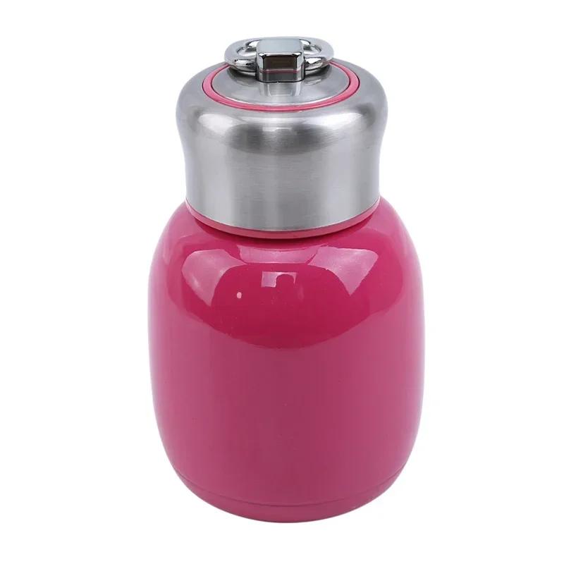 200 ml lastele kaasaskantav roostevabast terasest vaakumkolb mini reisitass Creative Big Belly kohvipudeli vaakumkolb