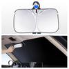 New Car Windshield Sunshade Cover Front Window Sun Shade with Storage Bag Foldable Sunscreen Protector Auto Sunshade Accessories