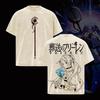 Frieren Beyond Journey's End Anime T-shirt Vintage Washed Oversized T Shirt Men Women Clothing Short Sleeve Cotton Tees Tops