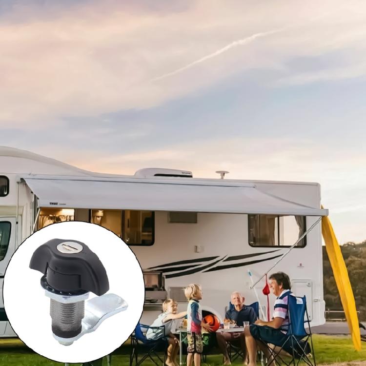 Truck Campers Door Lock Latches Telescopic Function Campers Trailer Cabinet Garage Door Lock Hardware Accessories