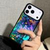 Capa Case for iPhone 17 Air 16 Pro Max 15 Plus 11 13 Mini 14 12 Back Phone Cover Alien Martian Psychedelic UFO