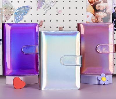 A5 A6 Laser Glitter Zápisník Růžový Kawaii Plánovač Scrapbook Dárkový Měkký obal Kreativní Školní Potřeby Deník Deník