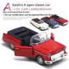 1/32 Scale Alloy Classic Car Model Children's Toy Car Decoration Pull-Back Car Model Boy Die Cast Car Model Toy
