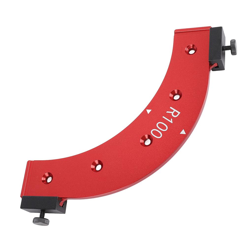 R100 Rounded Arc Chamfer Template Inner and Outer Corner Chamfer Jig for Cabinet Trimming Woodworkin