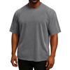 Men's Short Sleeved Retro Cotton T-shirt Loose Half Sleeve