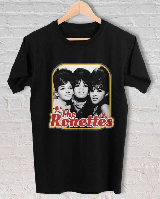 Ronnie Spector The Ronettes Shirt Short Sleeve Black