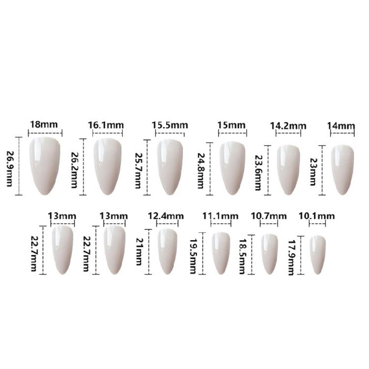 24Pcs Almond Fake Nail Press On Nail Artificial Nail False Nail Glues On Nail Sequins Designs French Nail Tips Gifts
