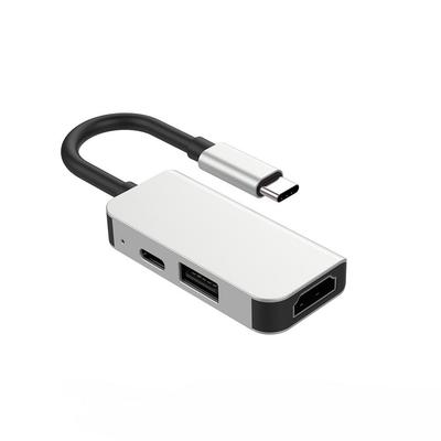 3-in-1 USB-C Expansion Dock for Phones, Tablets, and Consoles