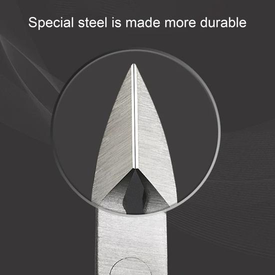 Stainless Steel Cuticle Trimmer Sharp Eagle Beak Nail Clippers for Precise Dead Skin & Hangnail Removal Manicure Pedicure Tool for Salon Home