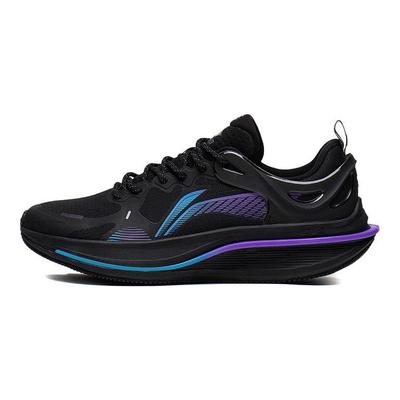 Li Ning Wu Shi 5S 2.0 Shock Absorption Non-Slip Wear-Resistant Rebound Low-Top Running Shoes Men Sneakers Black Blue Purple ARSS045-1