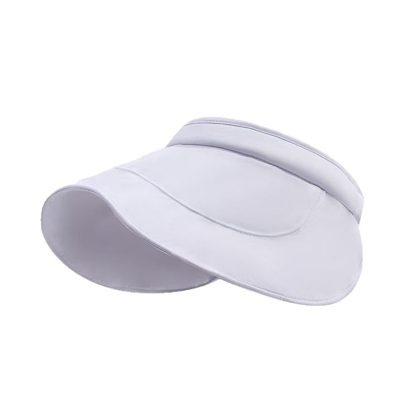 Banxia's same style open-top sun hat for women, UV protection, foldable, large brim, outdoor sun hat