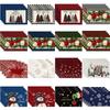 Christmas Placemat Set with Plate & Cup Insulation - Holiday Decorative Table Mats