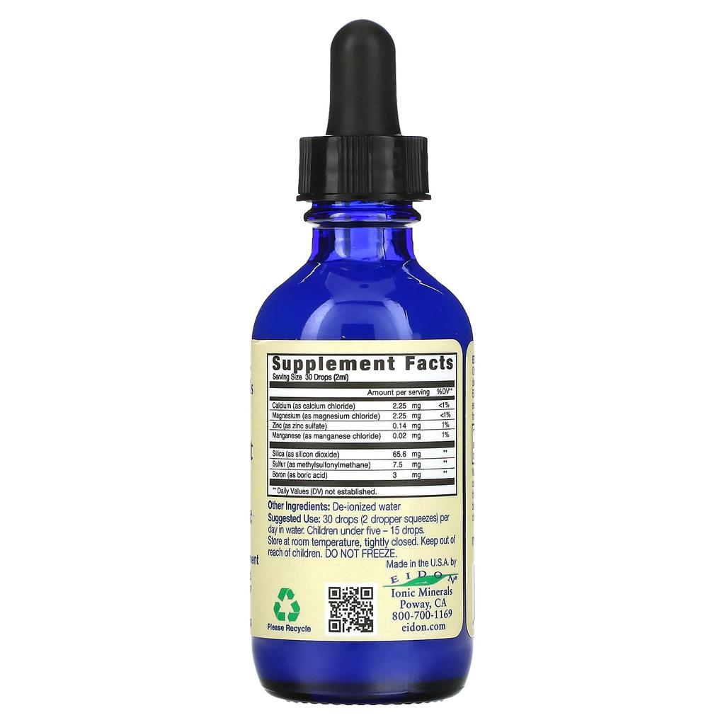 Ionic Minerals, Bone Support, Liquid Concentrate, 60Ml (2Oz)