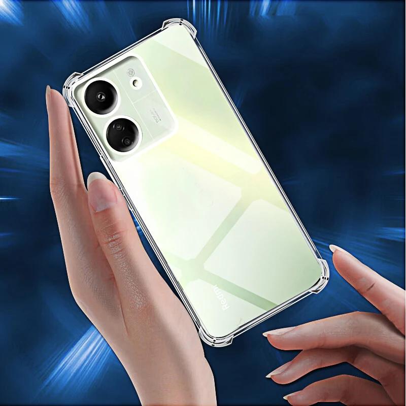 Transparent Phone Case for Redmi C C 10C 9C Clear Soft Silicone Back Cover for Xiaomi Redmi  4G 5G Shell   10 C A 9 C