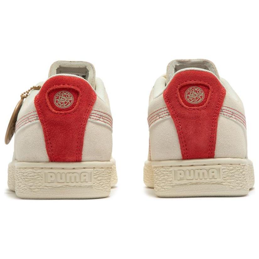 Puma Suede 'CNY Papermaking' (Unisex) For All Time Red / Pristine Skate Shoes 392950 01