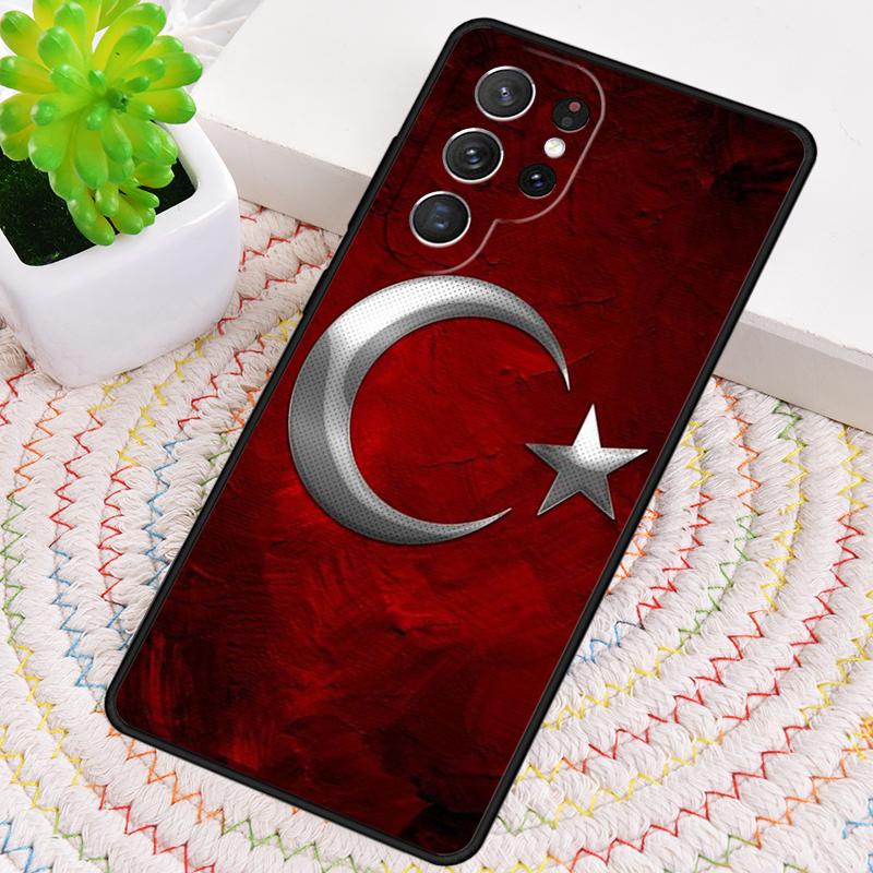 Republic Turkey Flag Ankara Phone Case For Samsung Galaxy note 10 pro S26 S25 S24 S23 S22 Ultra Plus S21 FE S20 Shockproof Cover
