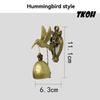 Animal Door Bells Metal Iron Bells Wind Chime Wall Hangings Shapes Vintage Nostalgic Style