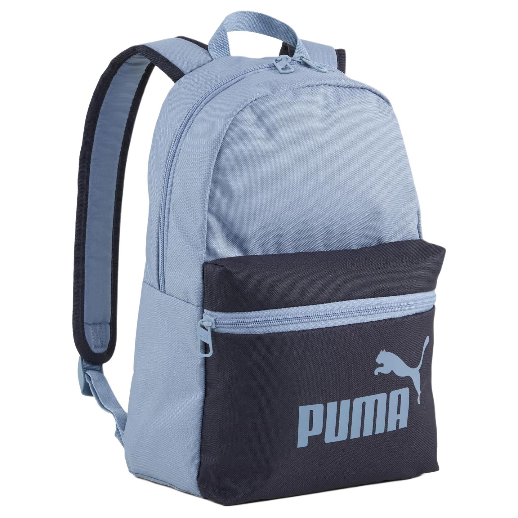 Puma Phase Logo Polyester Backpack Regular Kids Kids backpack Blue 091439 Blue