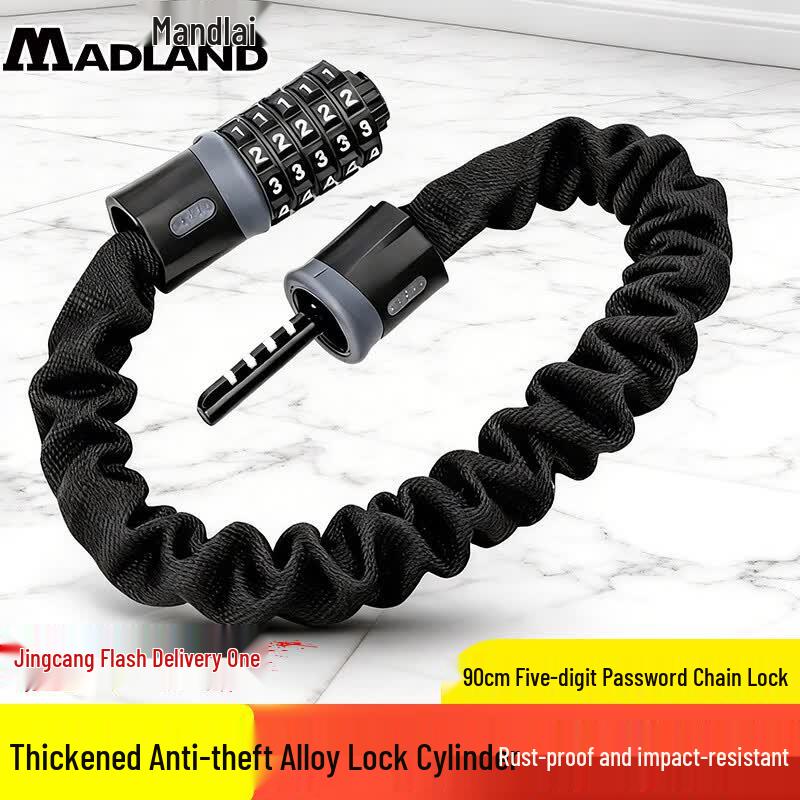 Mandle 5-Digit Combination Chain Lock