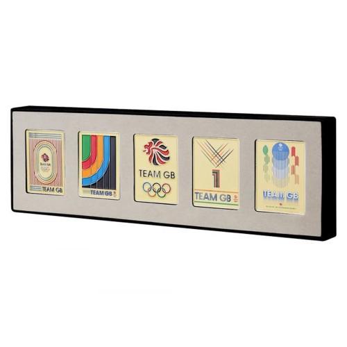 Team GB Retro Badge Set (Pack of 5)