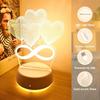 USB 3D Night Light Bedroom Decoration Christmas Decoration Fancy Lighting LED Room Light Gift Light