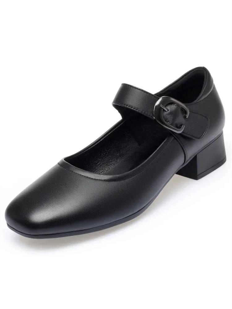 Zapatos De Mujer Women Fashion Round Toe High Quality Anti Skid Spring Summer Shoes Lady Cool Comfort Student Black Shoes Ba197