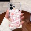 Cute Funny Cartoon Cat Design Pattern Phone Case For Realme GT 7 Pro 5G Clear TPU Soft Cover Anti-scratch Couple Shell
