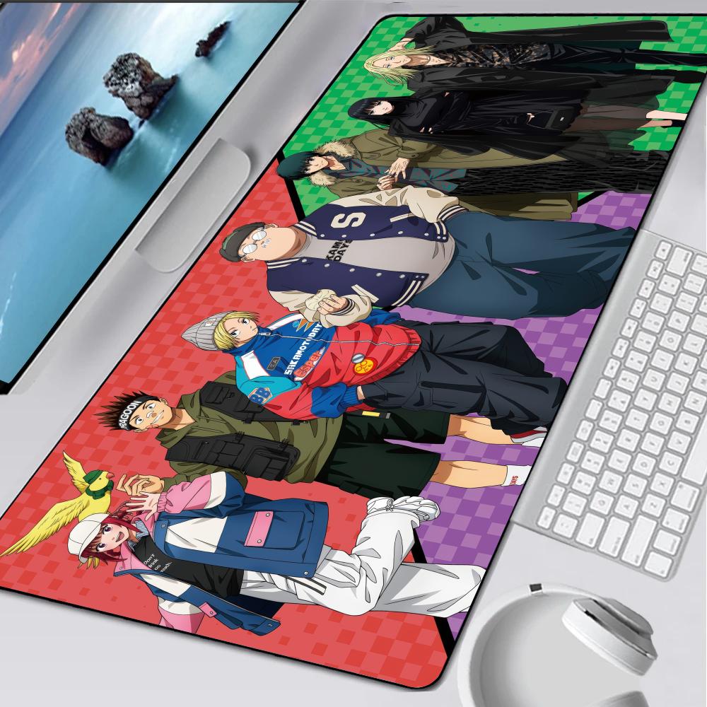 T-Taro S-Sakamoto-S Mouse Pad Rubber Mat Laptop Xxl Mousepad Notebook Gamer Computer Table Gaming Accessories