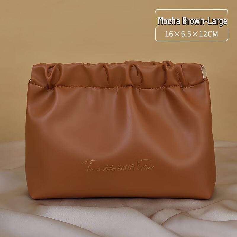 Vipalo Pleated Travel Cosmetic Bag