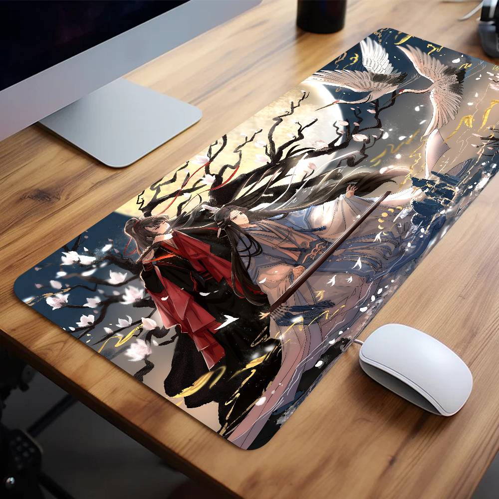 Anime MDZS Mouse Pad Large Gaming Keyboard Mat LockEdge Rubber Computer Office Accessories