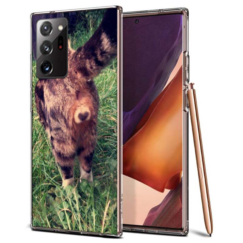 Pet Cat Funny Memes Phone Case for Samsung A55 A35 A25 A15 A07 A05S A16 A17 A26 A36 A37 A56 A57 Galaxy Note 20 10 A50S A71 A51 A