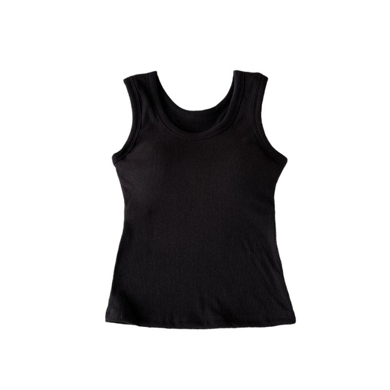 Women Fashion Warm Corset Sexy O-Neck Underwear Tops Slim Winter Autumn Sleeveless T-Shirt Vest