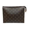 [Pre-Owned] Toiletry Pouch 26 Classic Monogram Canvas And Leather Wash Bag - Very Good #O8ECTY