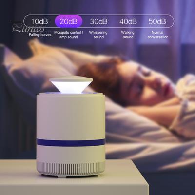 Silent Powerful Mosquito Light USB Photocatalyst Catcher Low Power Consumption Sleep Soundly Mosquito Light for Home