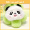 Fun Plush Soft Panda Head Keychain Ideal For Keyrings And Bag Accessories Kids For