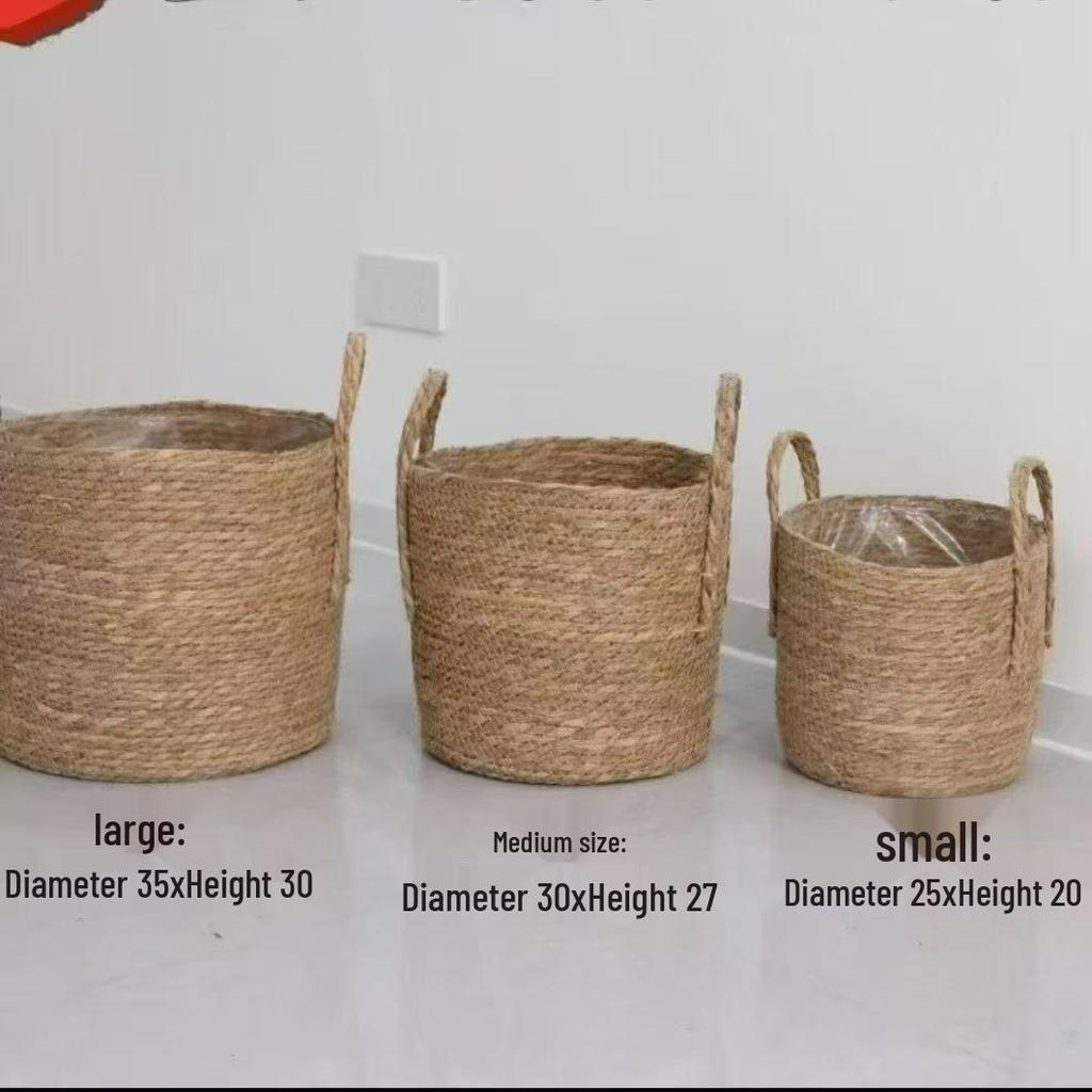 Rattan Woven Flower Pot Cover and Basket for Home Decoration