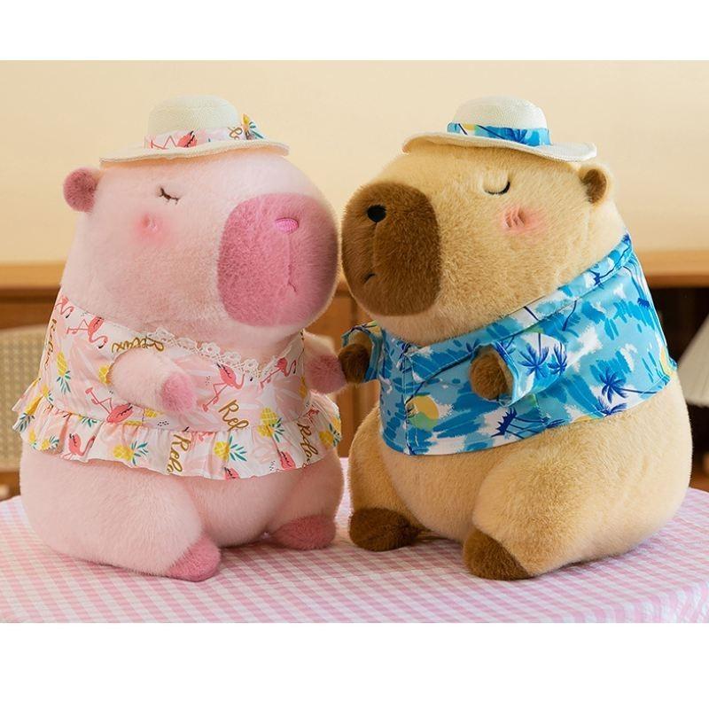 Adorable Capybara Summer Plush Toy Stuffed Animal Doll Perfect Gift For Girls