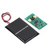 2 Set Solar Light Control Panel High Drive Efficiency Solar Lamp Controller Board for Garden 1.2V