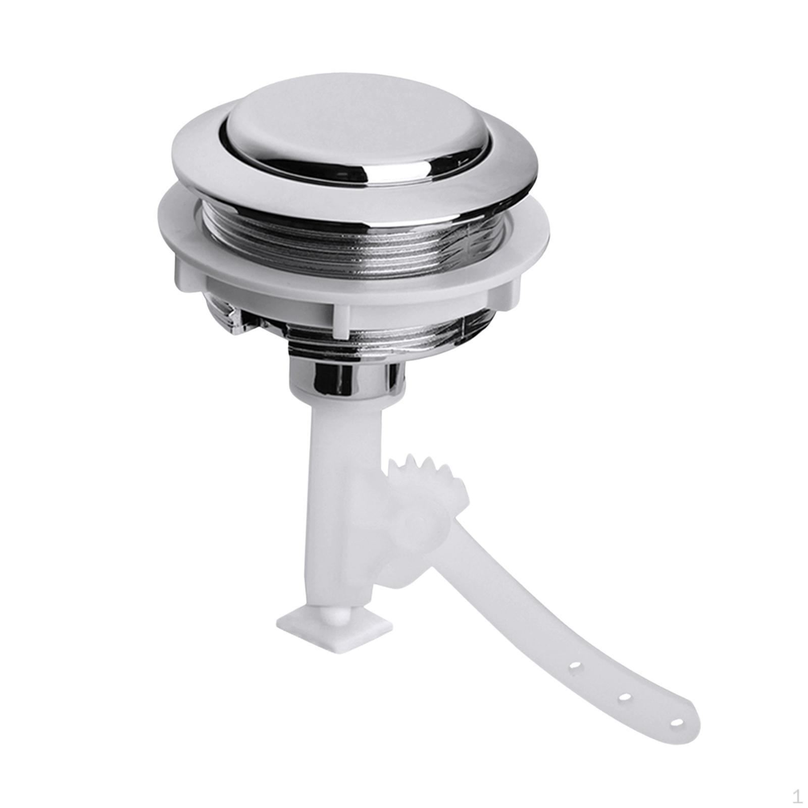 

Toilet Tank Button Press Convenient Accessory 50mm Replacement for Bathroom Home