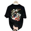 Short Sleeve Cotton Men'S Printed T-Shirt Trend Men'S And Women'S Versatile Crew Neck T-Shirt Men'S