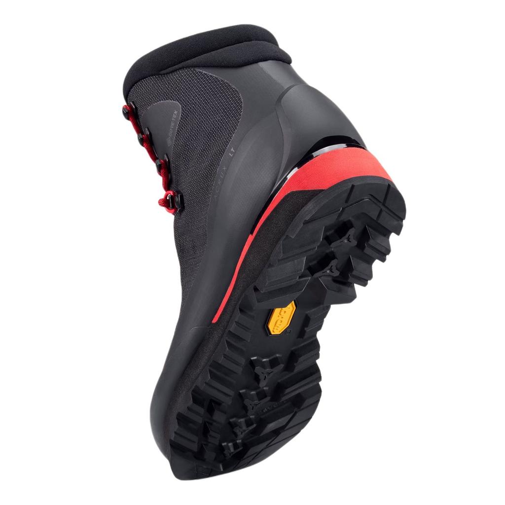Arcteryx Acrux Lt Punta Tonda Comode Antiscivolo Resistenti Durevoli Scarponcini da Trekking Unisex Scarponcini da Trekking Nero Rosso X000006333-BLACK/HELIOS