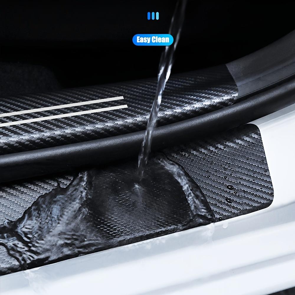 4pcs Carbon Fiber Sill Plate Stickers Guard Decals for Bmw Performance M 1 2 3 4 5 6 7 Series X1 X2 X3 X4 X5 X6 X7 Car Styling MRY7