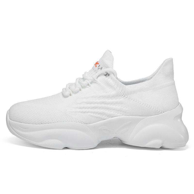 New Large Size Large Size Men's and Women's Shoes Flying Woven Sports Shoes Overalls Casual Shoes Socks Shoes Couple Shoes