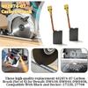 402874-07 Carbon Brush for Angle Grinder Cut Off Brushes Compatible with DeWalt Grinders Motor DW840 Power Tools (Set of 8)