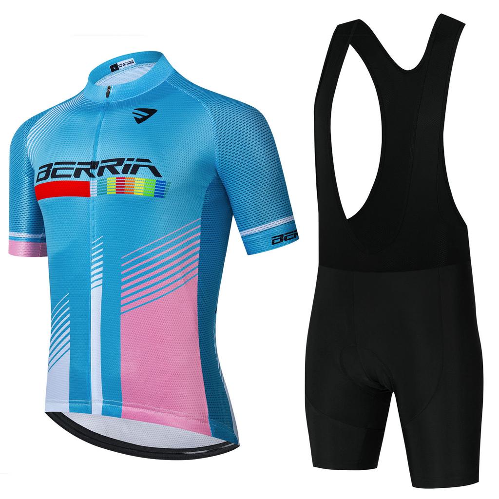 Cycling Suit Men's and Women's Summer Short-sleeved Road Bike Mountain Bike Breathable Bicycle Suit 2026 Summer Breathable Cycling Suit