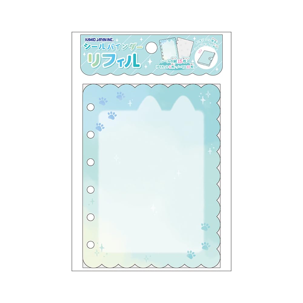 

Kamio Japan Seal Binder Refill NEKO 227460