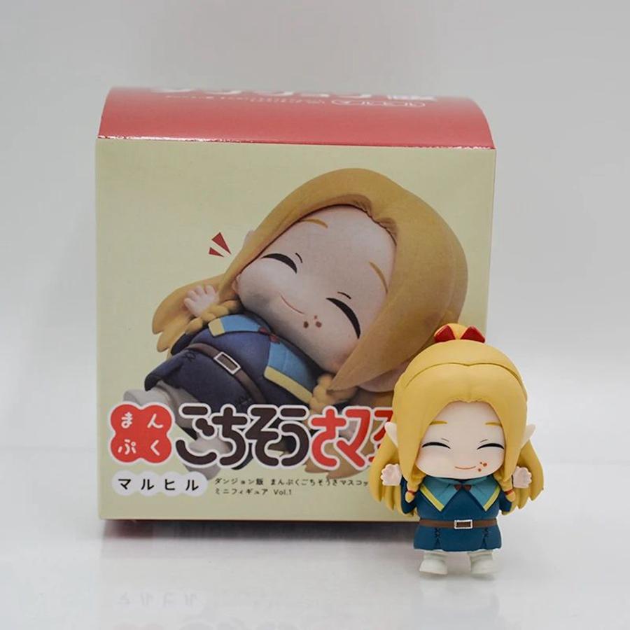 7cm Delicious in Dungeon Anime Figure Noodle Stopper Laius Action Figure Kawaii Magnet Refrigerator Marsilla Figurine Figure Toy